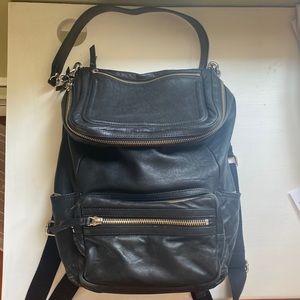 Vince Camino Patch Leather Convertible Backpack